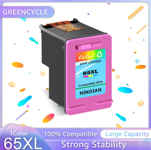 Greencycle 65 65xl Remanufactured Black/color Ink Cartridge Replacement Compatible For - Image 7